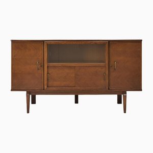 Credenza in stile Art Déco in quercia, anni '50