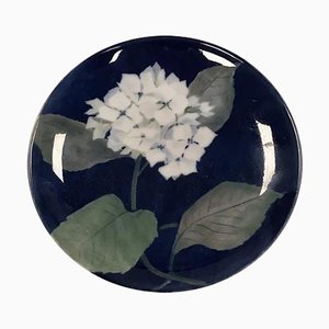 Art Nouveau No. 2077 Plate attributed to Anna Smith for Royal Copenhagen, 1890s