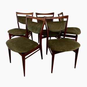 Modell Stockholm Stühle von Louis Van Teeffelen für Wébé, 5er Set
