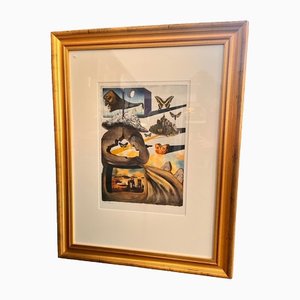 After Salvador Dali, Normandy, 1969, Lithograph, 1960s, Framed