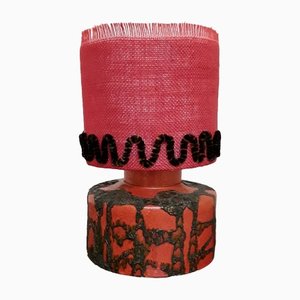 Vintage Table Lamp in the Fat Lava Style, 1970s