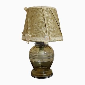 Lampe de Bureau Art Déco avec Socle en Verre, Allemagne, 1930s