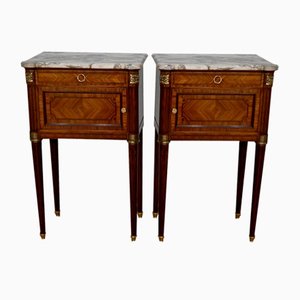 Louis XVI Style Nightstands from Maison Krieger, Set of 2