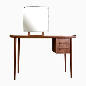 Danish Dressing Table in Wood, 1950s