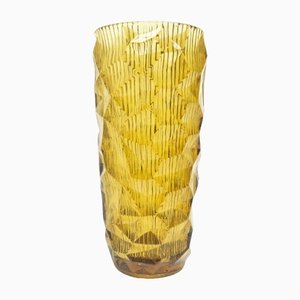 New Look Oculus Vase by Jan Sylwester Drost for Ząbkowice Glassworks, 1970s