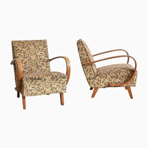 Model 410 Armchairs by Jindrich Halabala, 1930s, Set of 2
