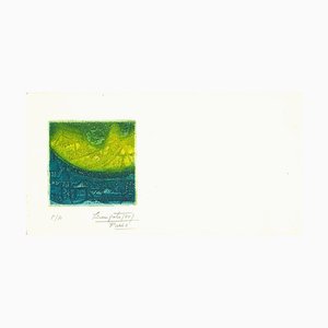 Nelia Licenziato, Composición abstracta, Litografía original, 1980