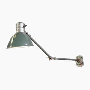 Wall Mounted Industrial Task Lamp by Schaco, 1920s