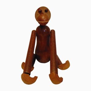 Vintage Teak Monkey by Kay Bojesen, 1960s