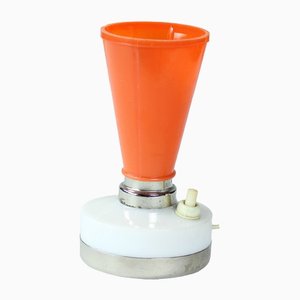 Lámpara de mesa checoslovaca Mid-Century pequeña, años 60