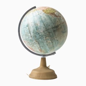 Vintage Paper Globe, 1960s