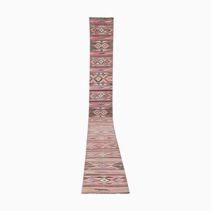 Tappeto Kilim Mid-Century fatto a mano, Turchia