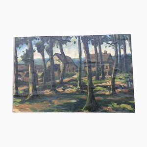 Rural Landscape, 1939, Oil on Panel