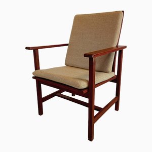 Modell 2257 Armlehnstuhl aus Eiche von Børge Mogensen