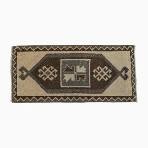 Vintage Turkish Wool Door Mat