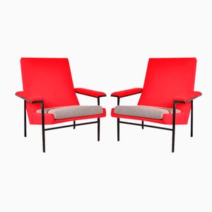 French Armchairs by ARP for Steiner, 1950s, Set of 2