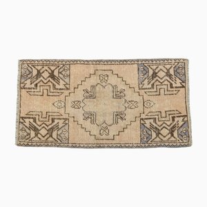 Tapis Oushak Vintage Beige, Anatolie