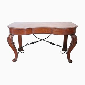 18th Century Oak Wood Console Table
