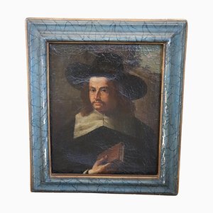 Artiste Flamand, Portrait de Gentleman, 17ème Siècle, Huile sur Toile, Encadrée