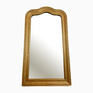 Antiker Spiegel mit goldenem Rahmen