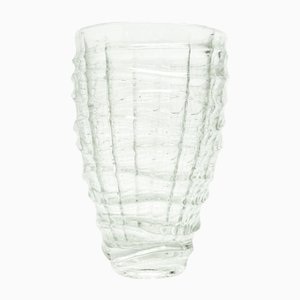 Vase Optical par Jan Sylwester Drost pour Ząbkowice Glassworks, 1970s