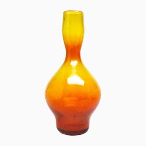 Bumblebee Vase by Zbigniew Horbowy for Sudety Glassworks, 1970s