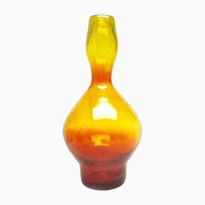 Bumblebee Vase by Zbigniew Horbowy for Sudety Glassworks, 1970s