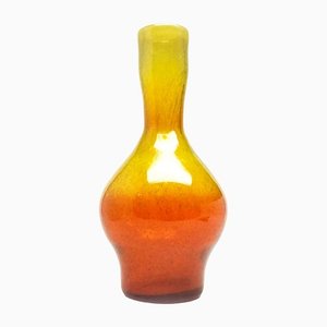 Vase Bumblebee par Zbigniew Horbowy pour Sudety Glassworks, 1970s