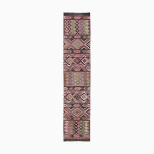 Tapis de Couloir Kilim Mid-Century, Turquie