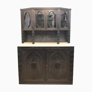 Art Nouveau Credenza in the Style of the Wiener Werkstätte, 1890s