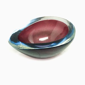 Murano Glass Bowl from Mandruzzato, Italy, 1950s