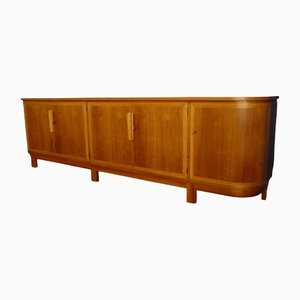 Mid-Century Walnut and Beech Sideboard by Georg Schoettle, 1953