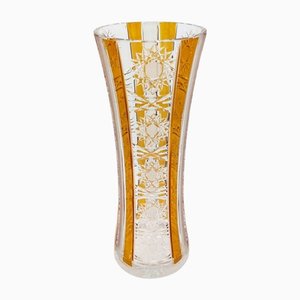 Crystal Vase from Julia Glassworks, Poland, 1960s