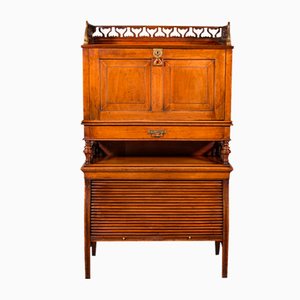 Bureau Antique en Noyer, Angleterre, 1890s