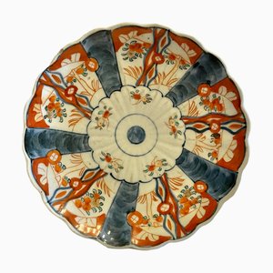 Plato Imari antiguo de porcelana, Japón