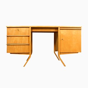 Bureau Pastoe Mid-Century en Bouleau par Cees Braakman, 1950s