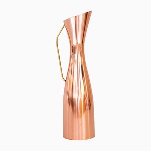 Copper Flower Vase, Vienna, 1950s