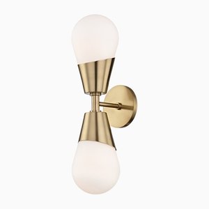 Goldene Cobra Wandlampen von BDV Paris Design Furnitures, 2er Set