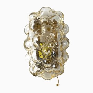 Vintage Bubble Glass Wall Lamp by Helena Tynell for Glashutte Limburg, 1960s