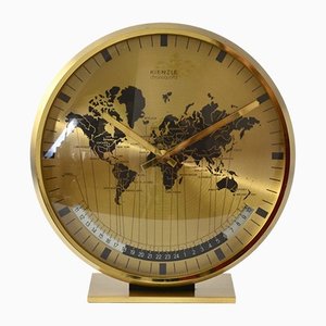 Vintage World-Time Clock from Kienzle International, 1980s