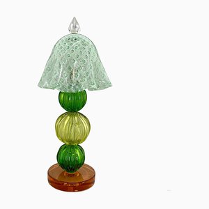 Murano Glass Mushroom Table Lamp, Italy, 1990s
