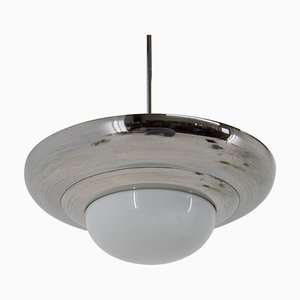 Large Ufo Ceiling Light attributed to Napako, 1940s
