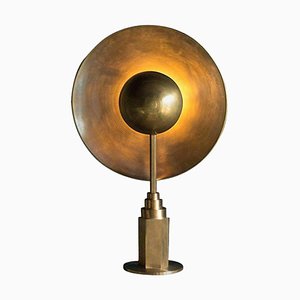 Metropolis Brass Table Lamp by Jan Garncarek