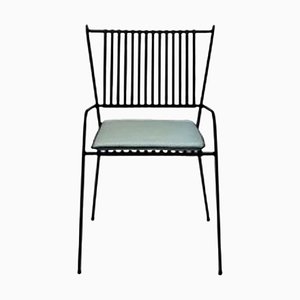 Schwarzer Capri Stuhl mit Sitzkissen von Cools Collection