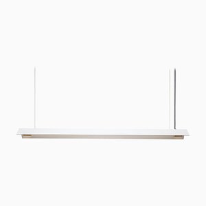 Small Misalliance Ex Pure White Suspended Light by Lexavala