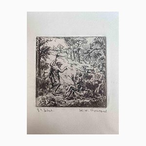 Ker Xavier Roussel, Pastorales, Original Etching, 1920s
