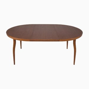 Large Round Extendable Table by Finn Juhl