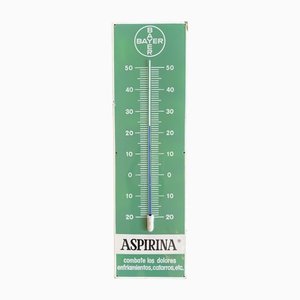 Vintage Enamel Thermometer from Aspirin