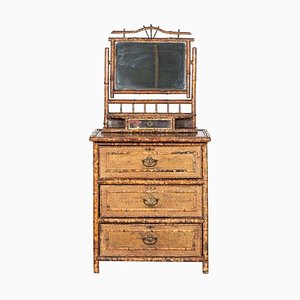English Bamboo Dressing Table, 1870s