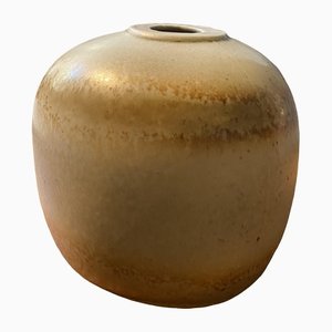 Turned Pebble Porcelain Vase